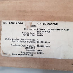 Naui 10580 Treadclimber Pair Piston For Tc 6000
