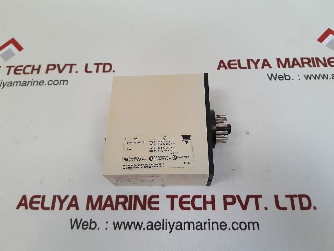 Electromatic sb135 230 relay s-system