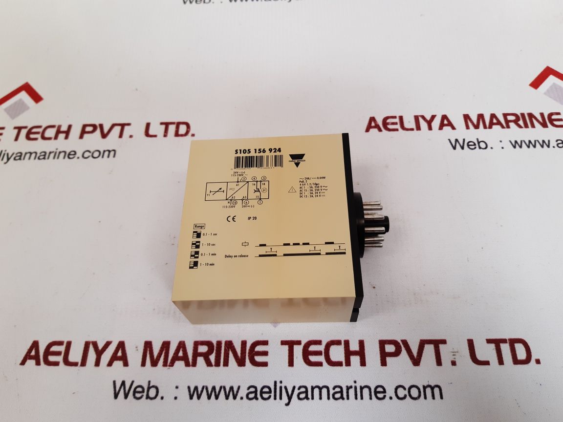 Carlo gavazzi s105 156 924 time relay
