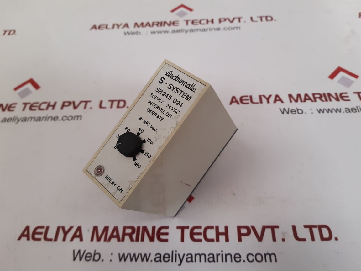 Electromatic s-system sb 245 024 timimg relay Used 