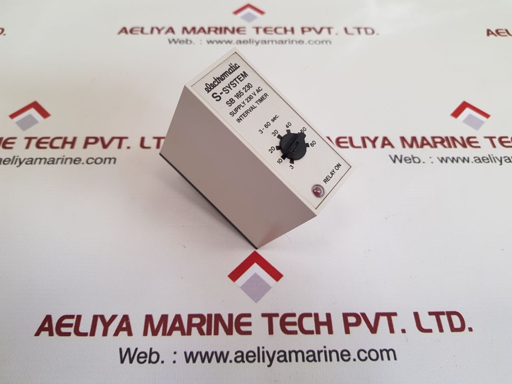 Electromatic sb 165 230 interval timer 3-60 sec