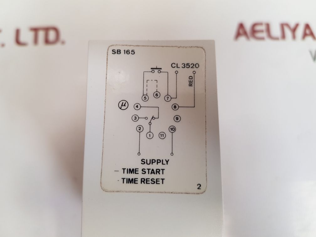 Electromatic sb 165 230 interval timer 3-60 sec