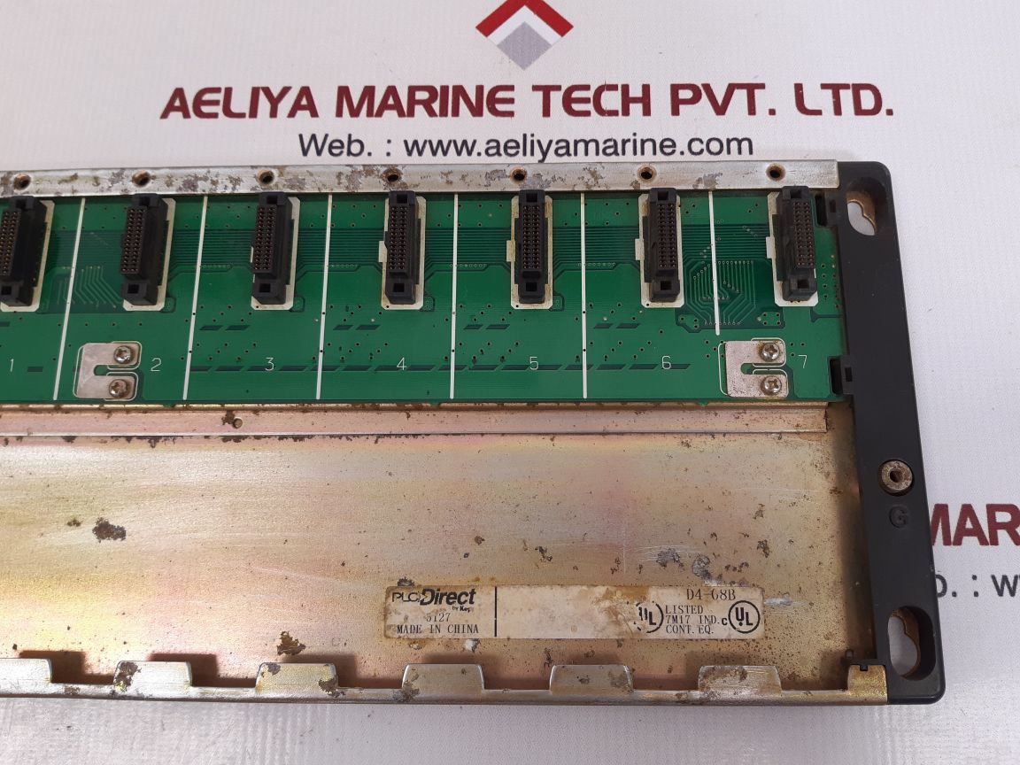 Koyo plc direct d4-08b 8 slot chassis rack d4-08b