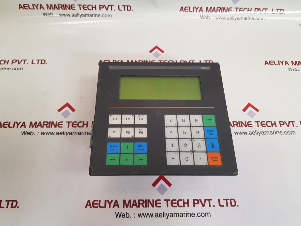 G&l beijer electronics 00920a mac 50/ml operator panel used