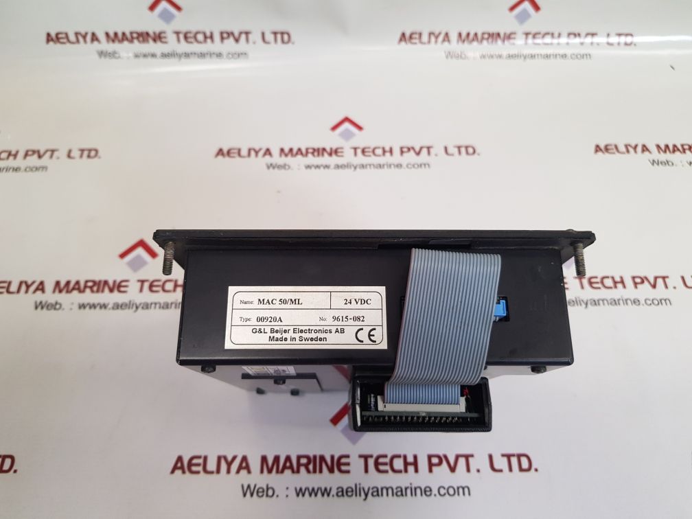 G&l beijer electronics 00920a mac 50/ml operator panel used