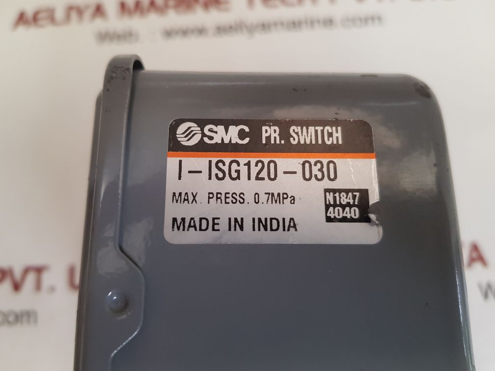 Smc isg120-030 pressure switch