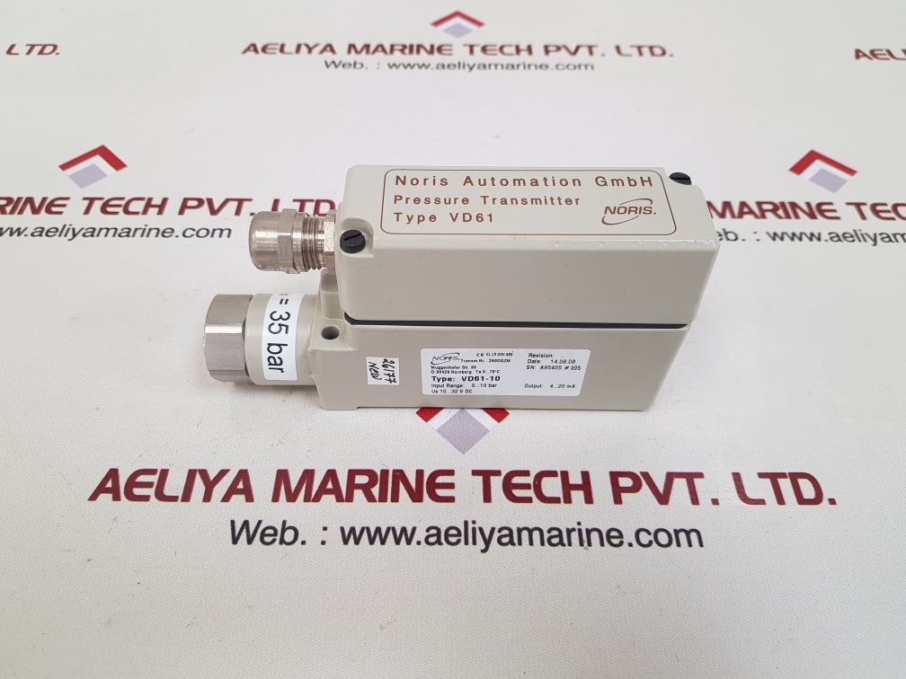 Noris vd61-10 pressure transmitter 
