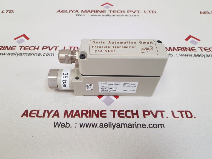 Noris vd61-10 pressure transmitter 

