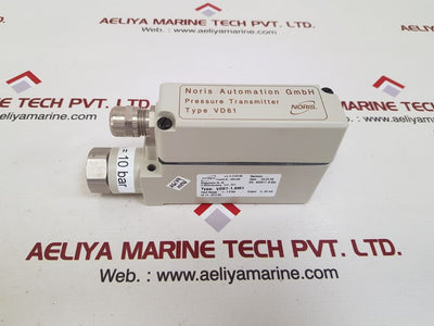 Noris vd61-1, 6m1 pressure transmitter -1...1,6 bar pmax=10 bar
