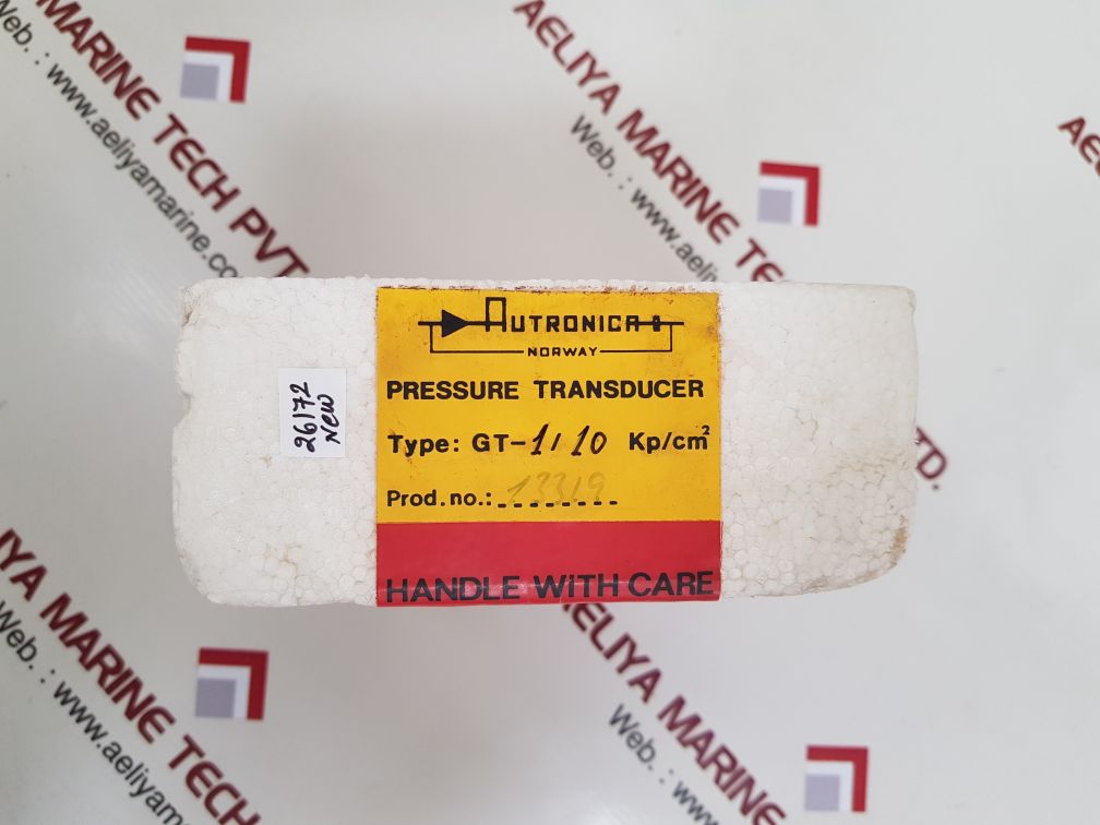 Autronica gt-1/10 kp/cm2 pressure transducer