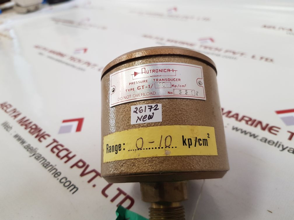 Autronica gt-1/10 kp/cm2 pressure transducer