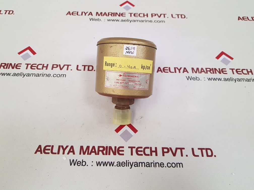 Autronica gt-1/40a kp/cm2 pressure transducer 
