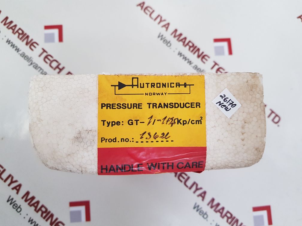 Autronica gt-1/-1+25 kp/cm2 pressure transducer
