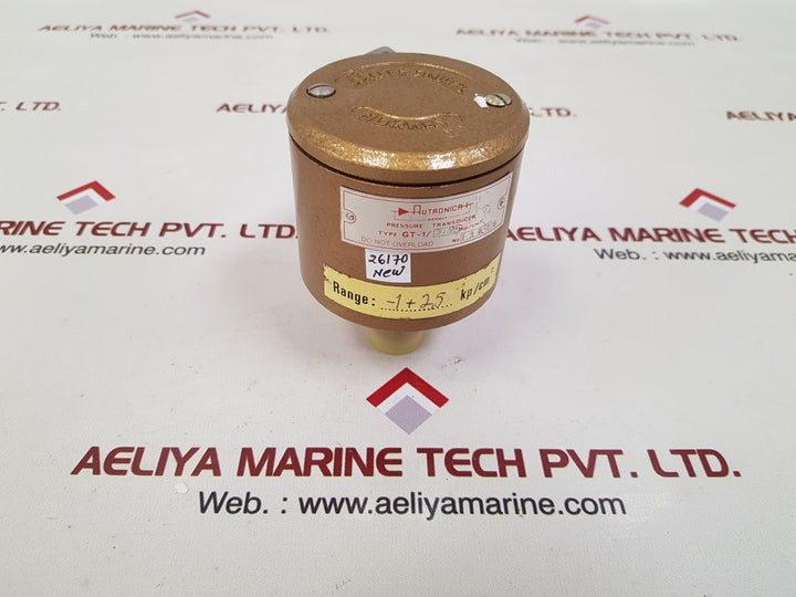 Autronica gt-1/-1+25 kp/cm2 pressure transducer
