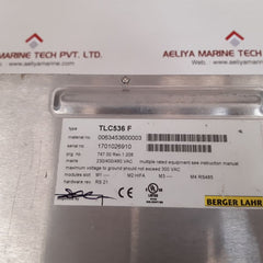 Berger lahr tlc536 f ac servo drive 0063453600003