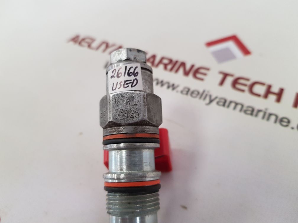 Sun hydraulics 980501ub01 counter balance valve 33428
