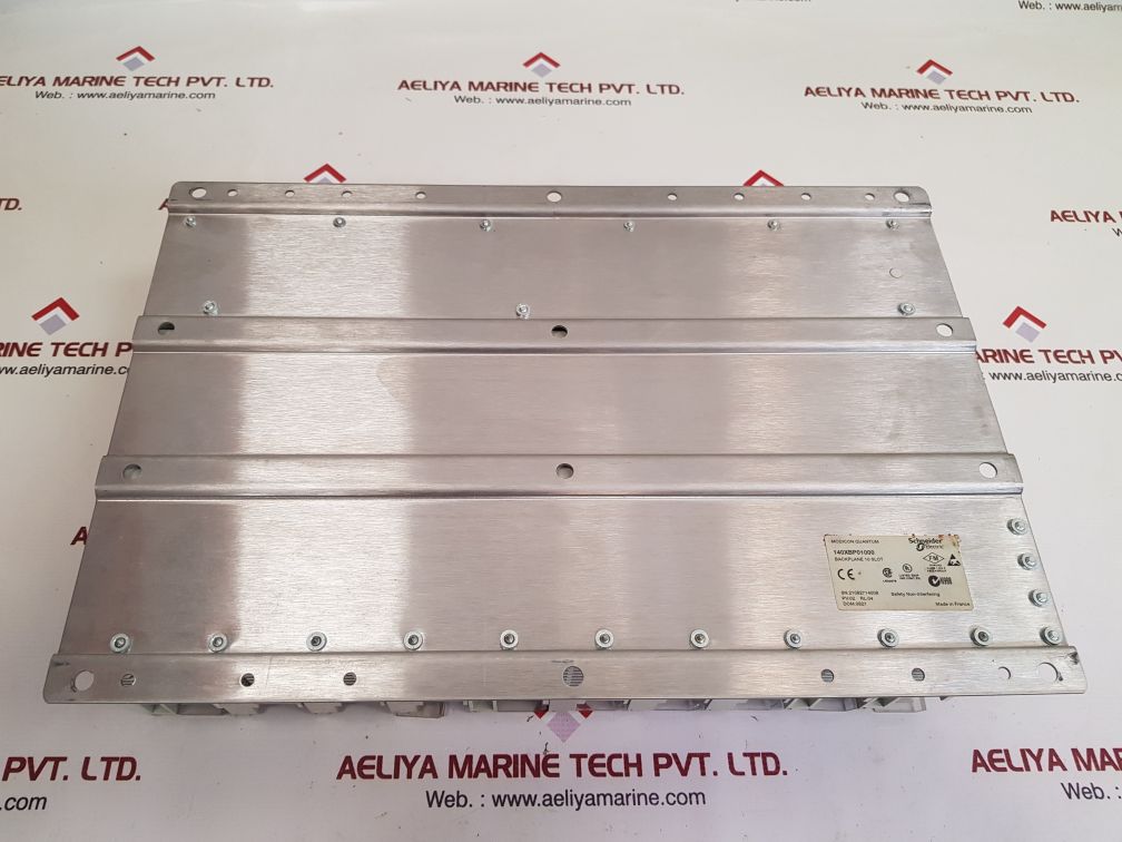 Schneider electric modicon quantum 140xbp01000 backplane 10 slot module 