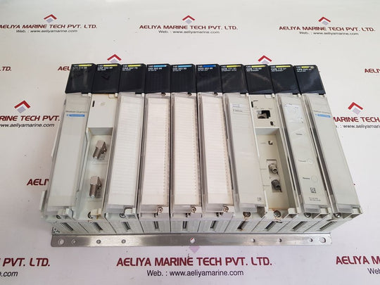 Schneider/telemecanique modicon quantum 140xbp01000 backplane 10 slot module 