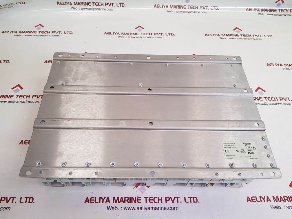 Schneider/telemecanique modicon quantum 140xbp01000 backplane 10 slot module 