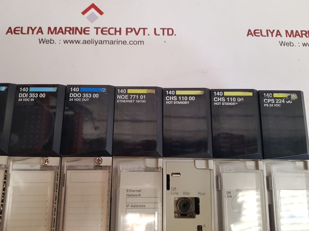 Schneider/telemecanique modicon quantum 140xbp01000 backplane 10 slot module 