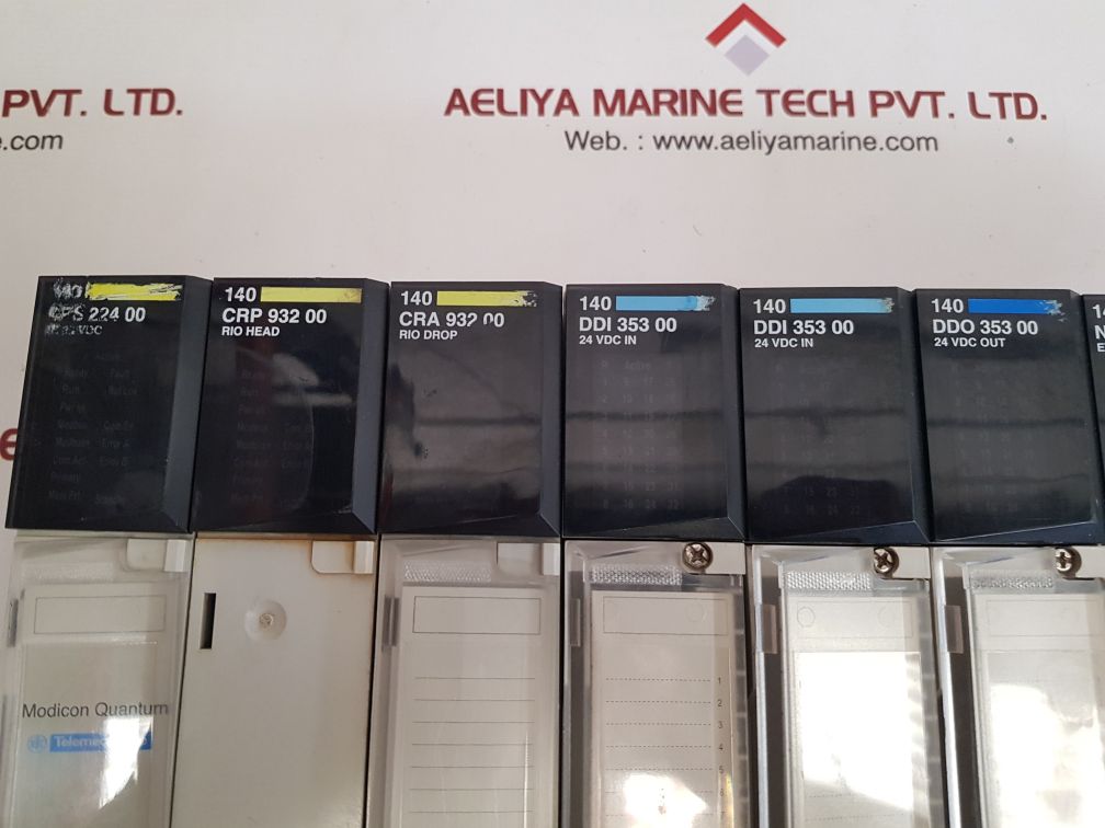 Schneider/telemecanique modicon quantum 140xbp01000 backplane 10 slot module 
