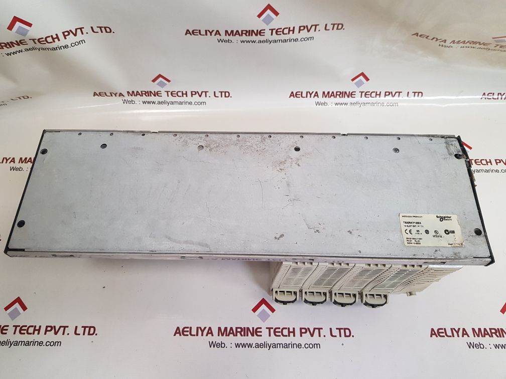 Schneider electric modicon premium tsxrky12ex 12 slot with module