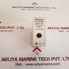 Electromatic s-system sm 155 220 tachometer relay used