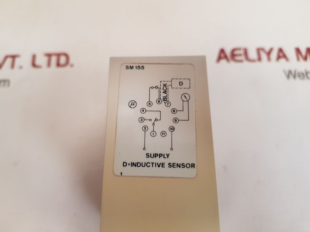Electromatic s-system sm 155 220 tachometer relay used