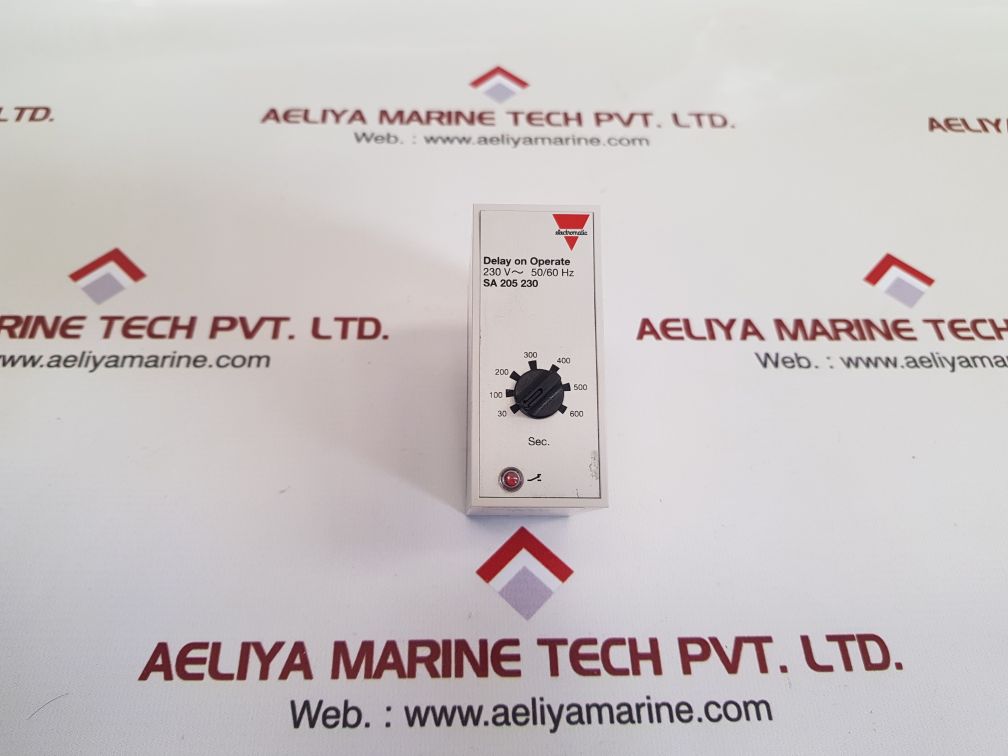 Electromatic sa 205 230 delay on operate 30 to 600 sec