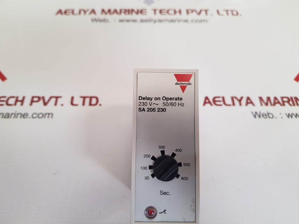 Electromatic sa 205 230 delay on operate 30 to 600 sec