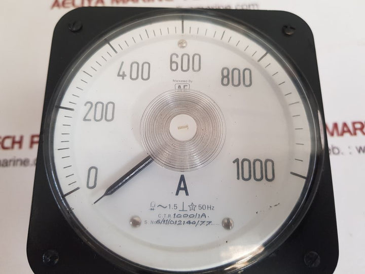 Automatic electric m2-ammeters-sq-110 ammeter used
