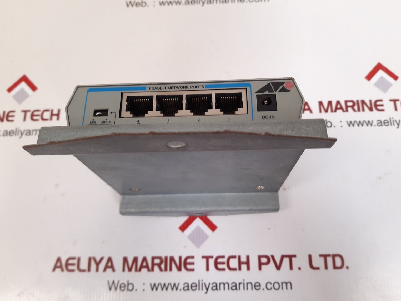 Allied telesyn centrecom mr415t ieee 802.3 10base-t 4 port micro hum/repeater