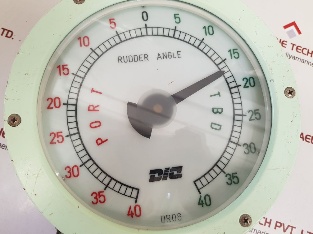 Daeyang dic-200r electric rudder angle indicator vintage