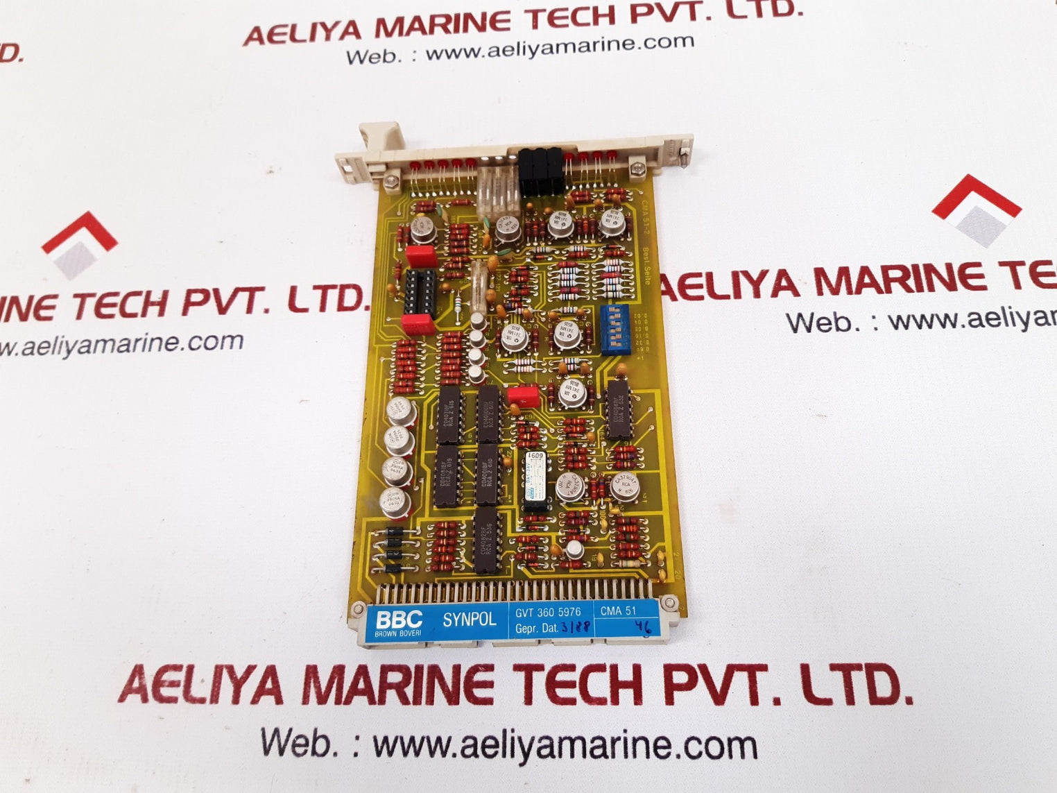 Bbc synpol cma 51-2 pcb card gvt 360 5976