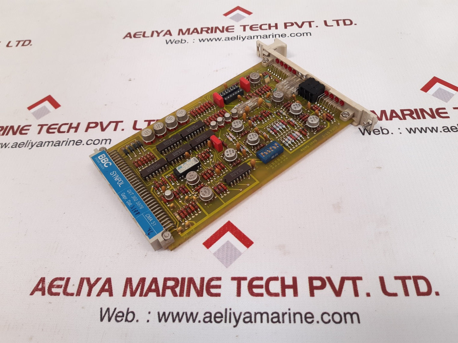 Bbc synpol cma 51-2 pcb card gvt 360 5976