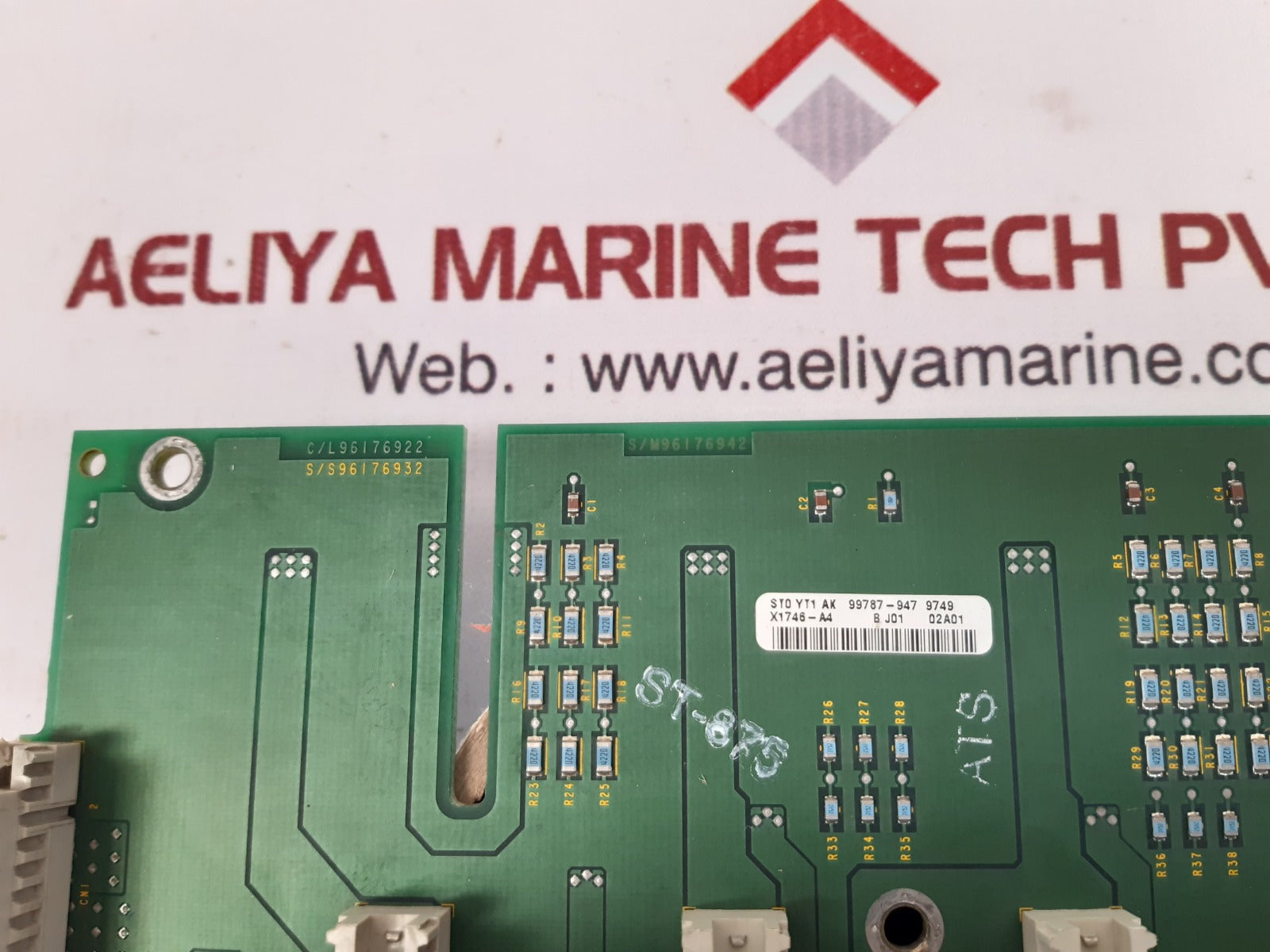 Allen bradley x1746-a4 backplane board