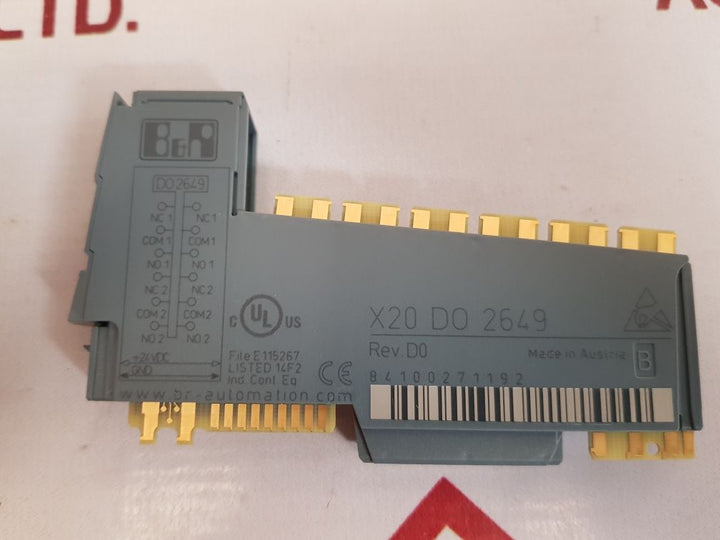 B&r x20 do 2649 digital output module