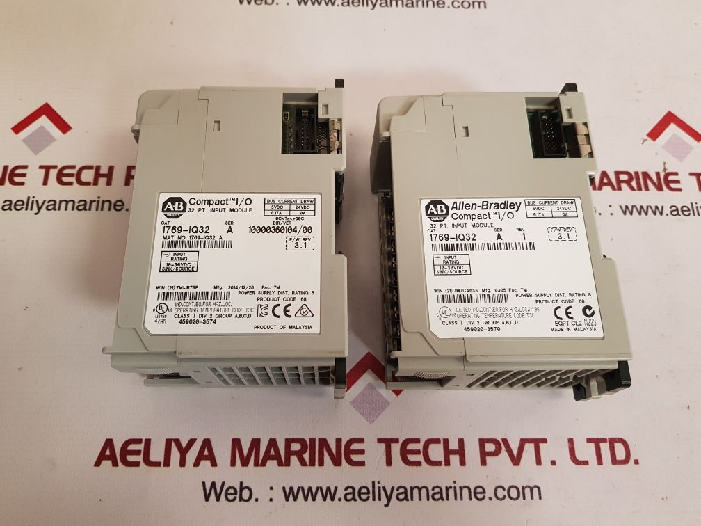 Allen-bradley 1769-iq32 ser: a dc input module