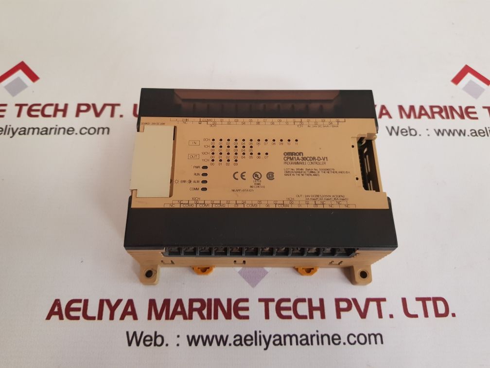 Omron cpm1a-30cdr-d-v1 programmable controller used