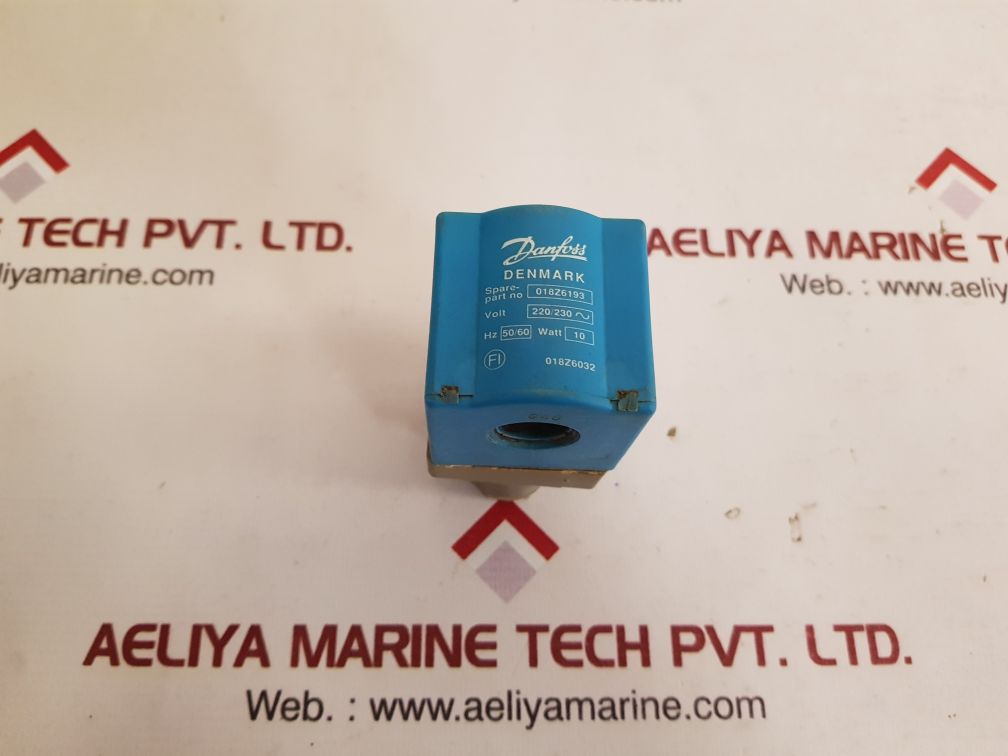 Danfoss 018z6193 coil 220/230v 50/60hz 