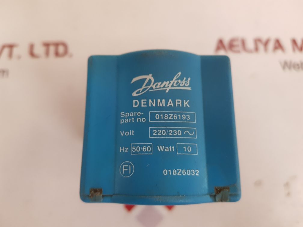 Danfoss 018z6193 coil 220/230v 50/60hz 