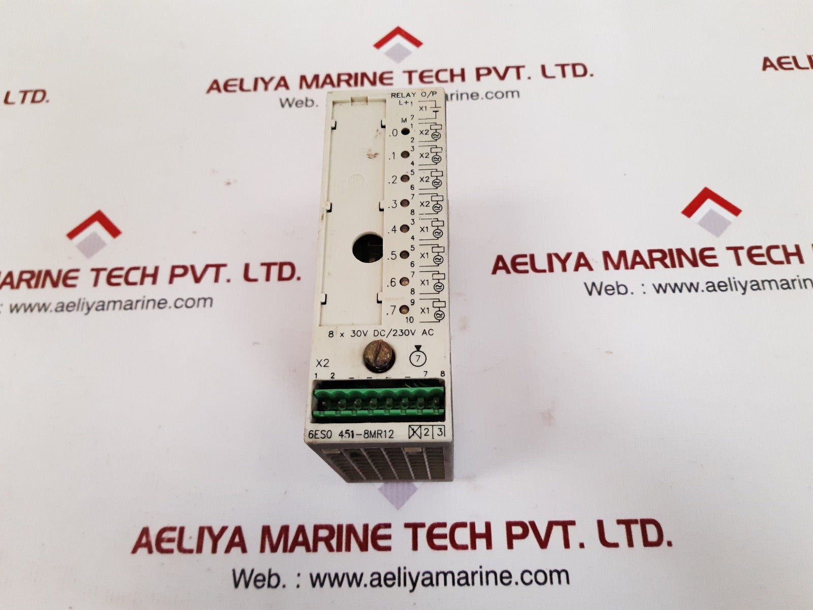 Siemens 6es0 451-8mr12 output relay 