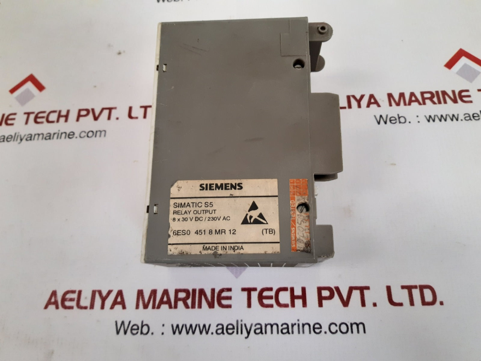 Siemens 6es0 451-8mr12 output relay 