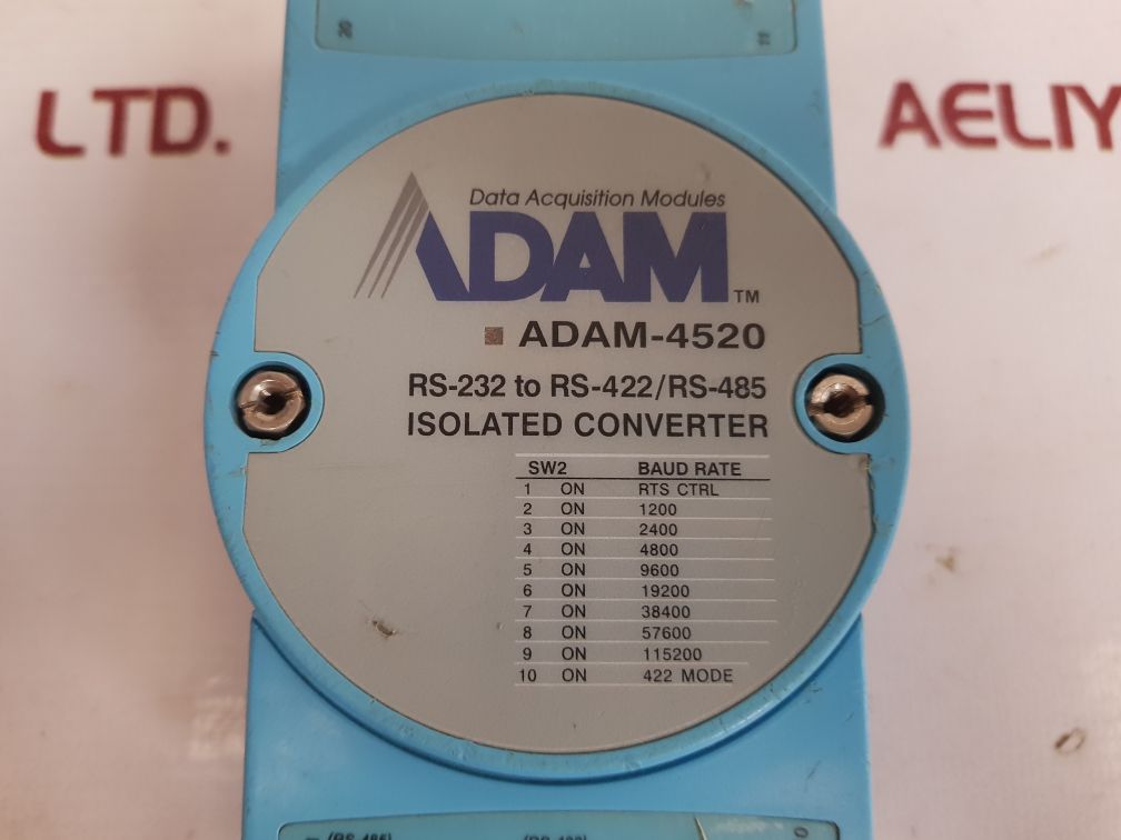Advantech adam-4520 isolated converter rs-232 to rs-422/rs-485 module used