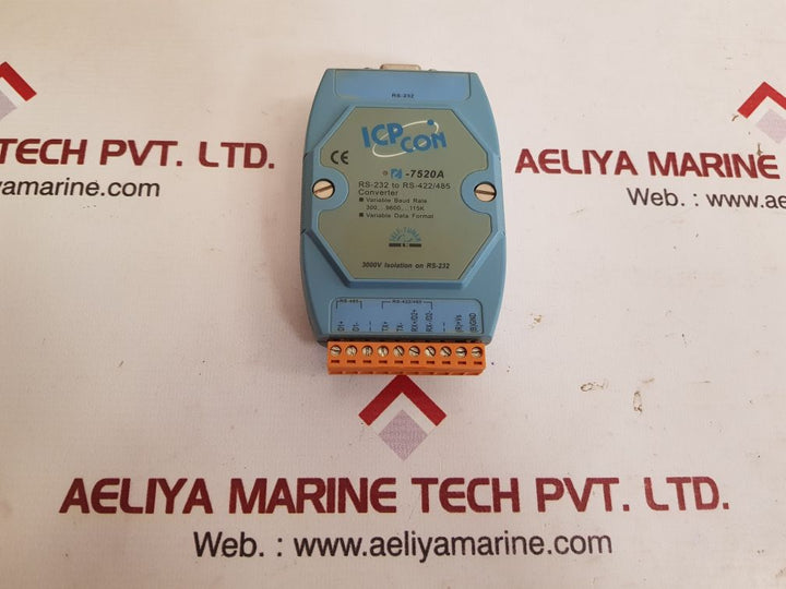 Icp-con i-7520a rs-232 to rs-422/485 converter 3000v isolation