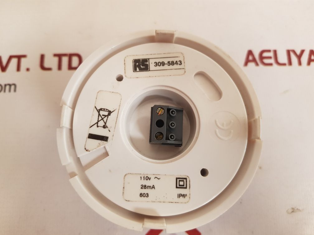 Rs 309-5843 blue flashing surface mount 
