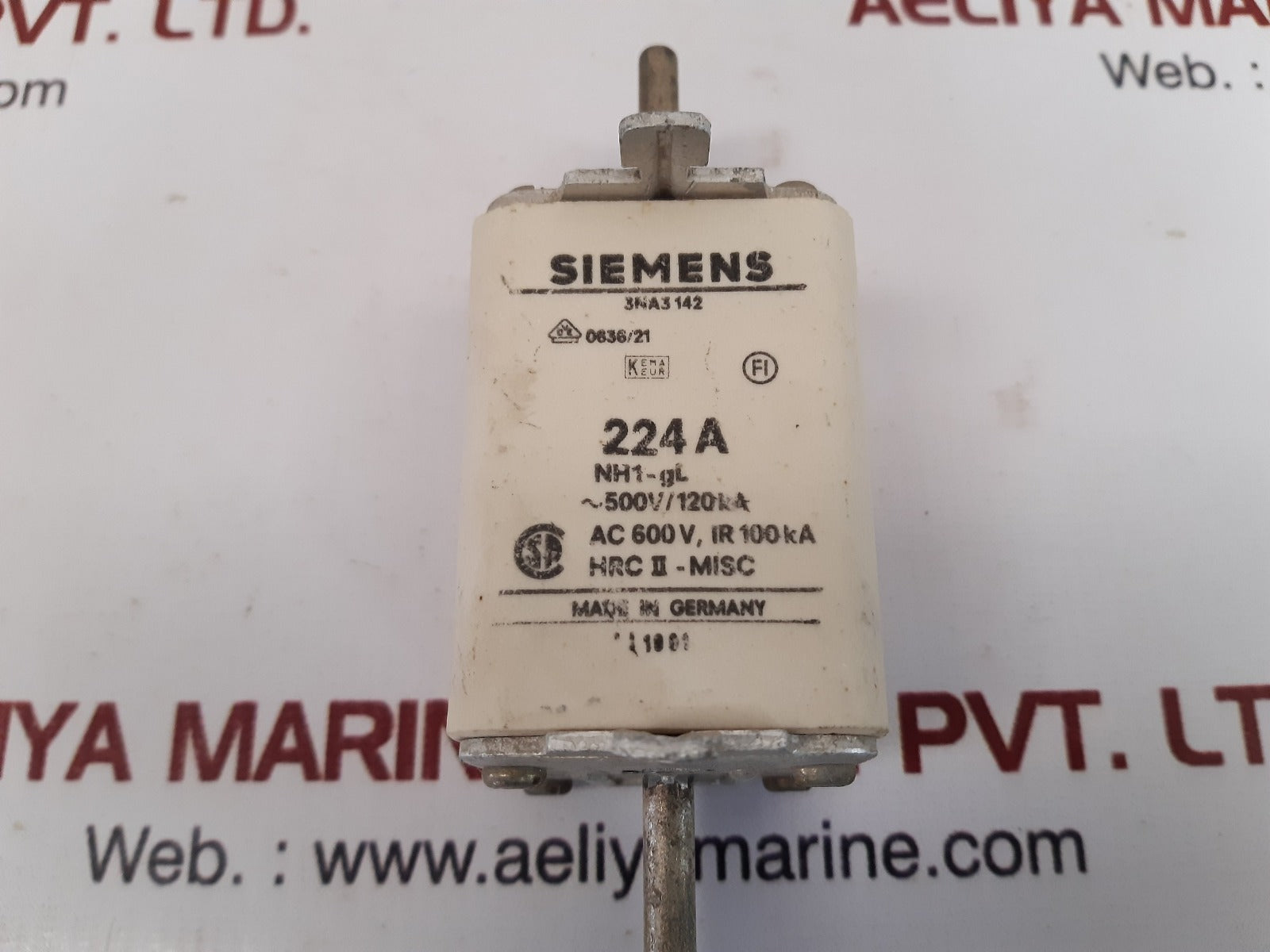 Siemens 3na3142 fuse link nh1-gl
