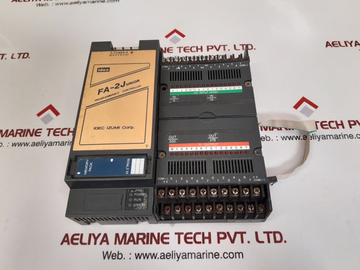 Idec fa-2junior programmable controller pf2j-cpu1dceu/ pfj-n162u