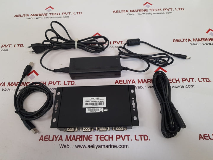 Serialgear cm-41042 4s rs232 to usb adapter w/ isolation and surge protection