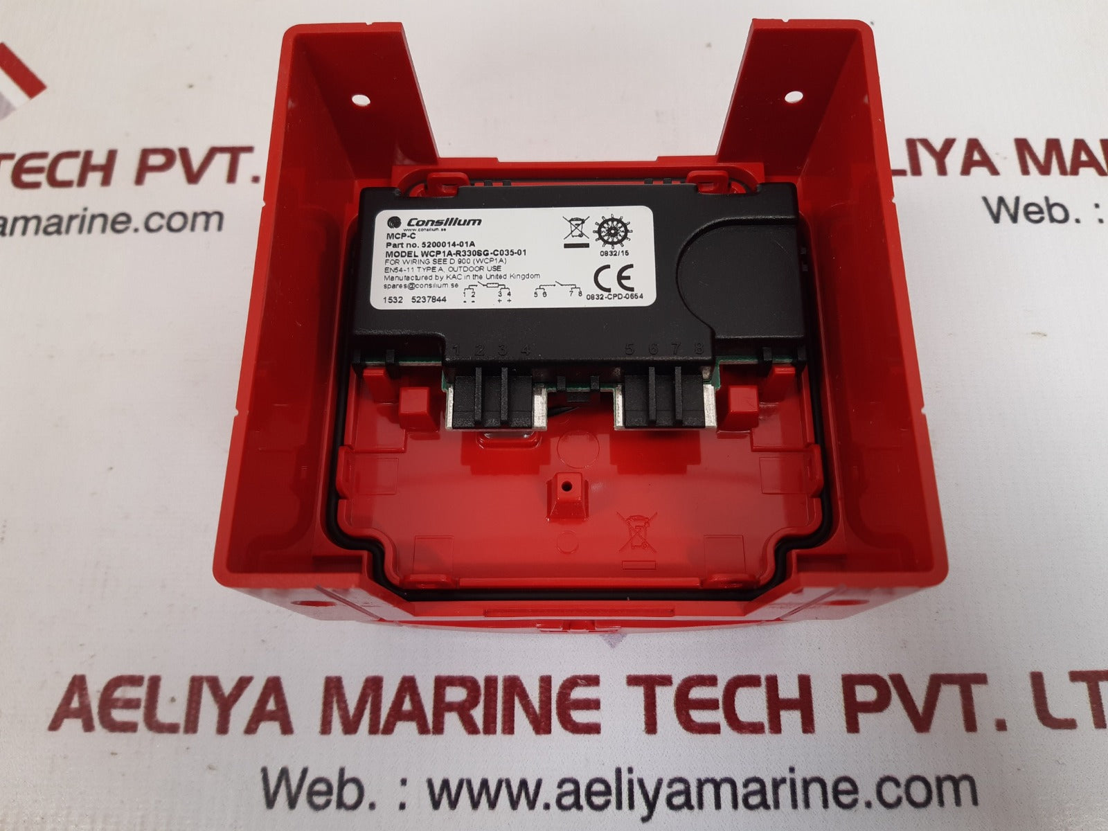 Consilium wcp1a-r330sg-c035-01 mcp-c manual call point 5200014-01a (gb) 